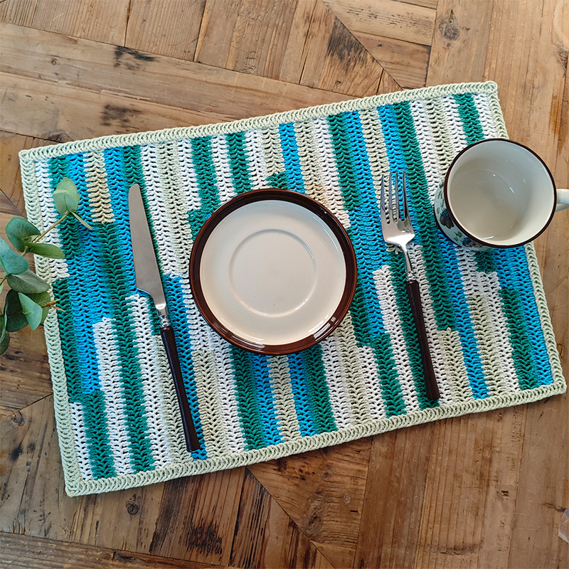 Gehaakte placemats